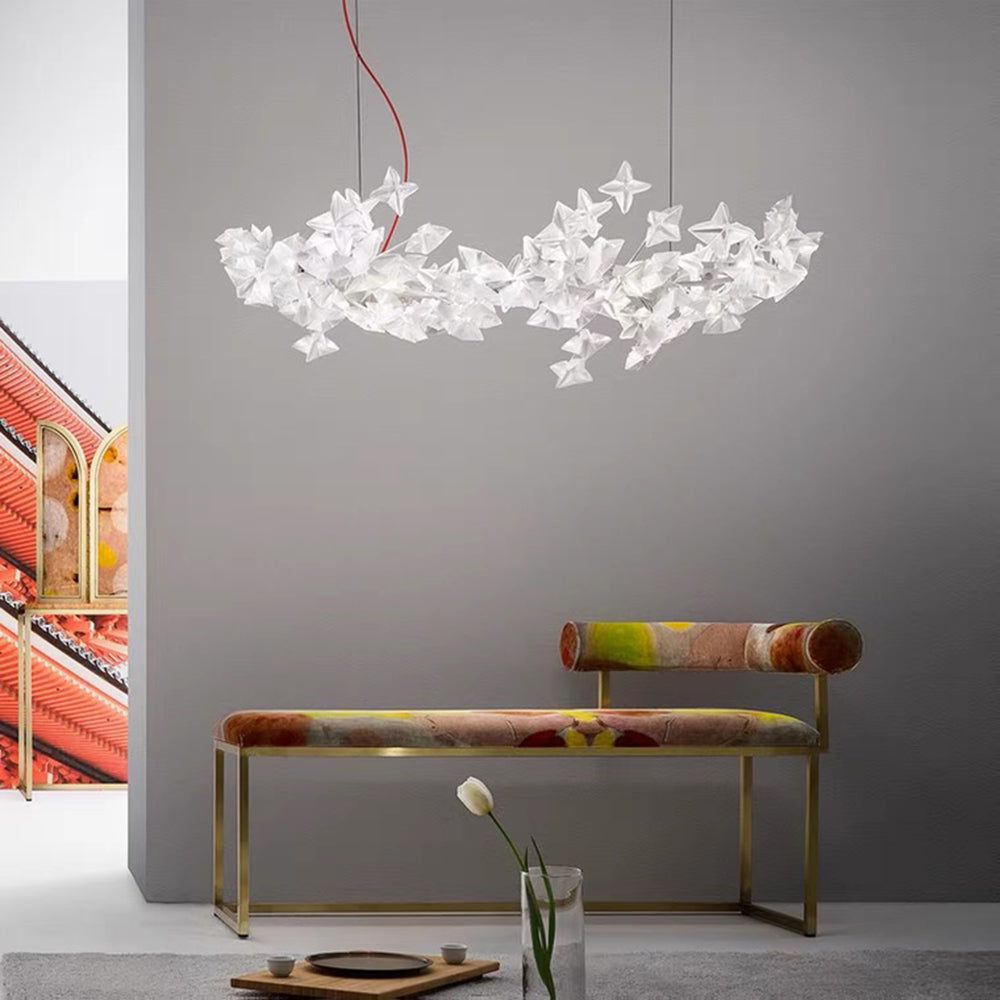 Olivia Luxury Star Acrylic Pendant Light Living Room