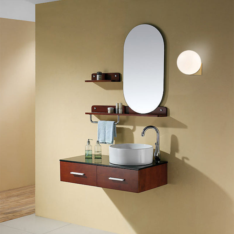 Valentina Simple Indoor Wall Lamp Glass Living Room Bedroom Study - Letslighting