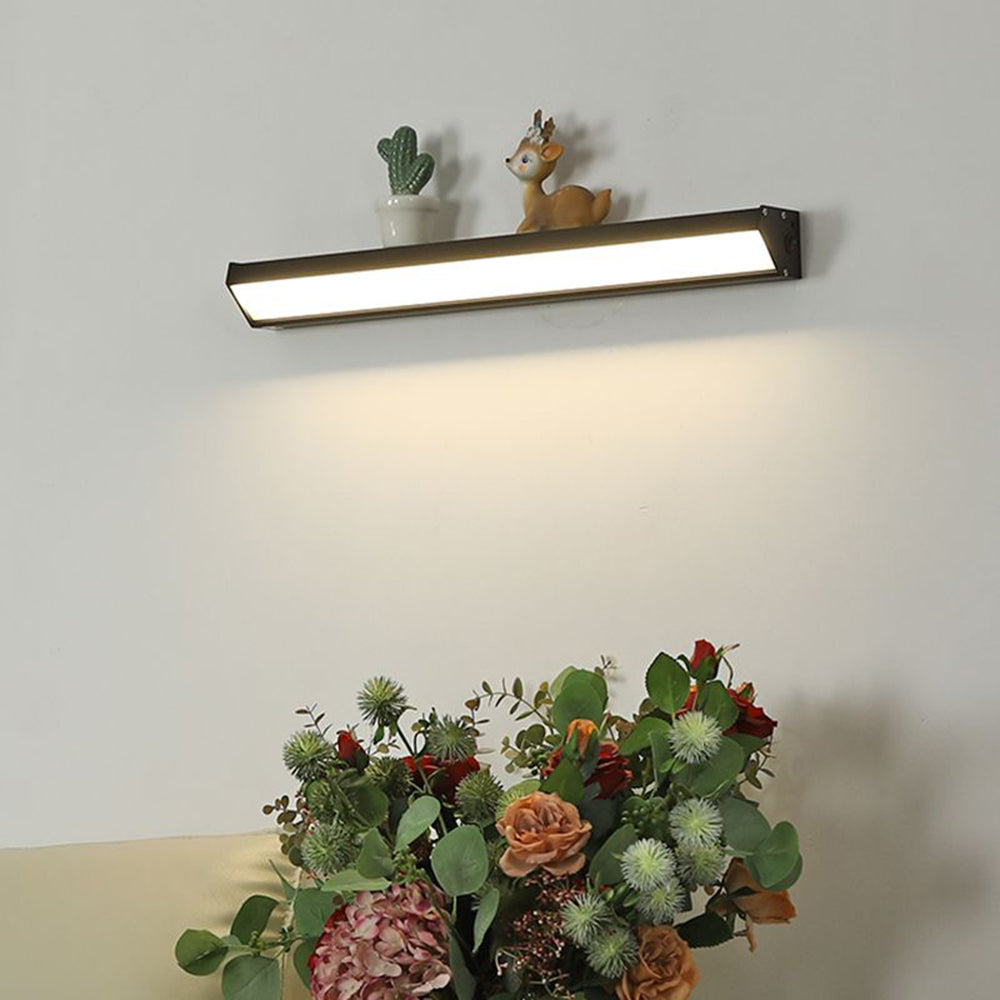 Ray Minimalist Metal Linear Trigonal Columnar Sconce Wall Lamp