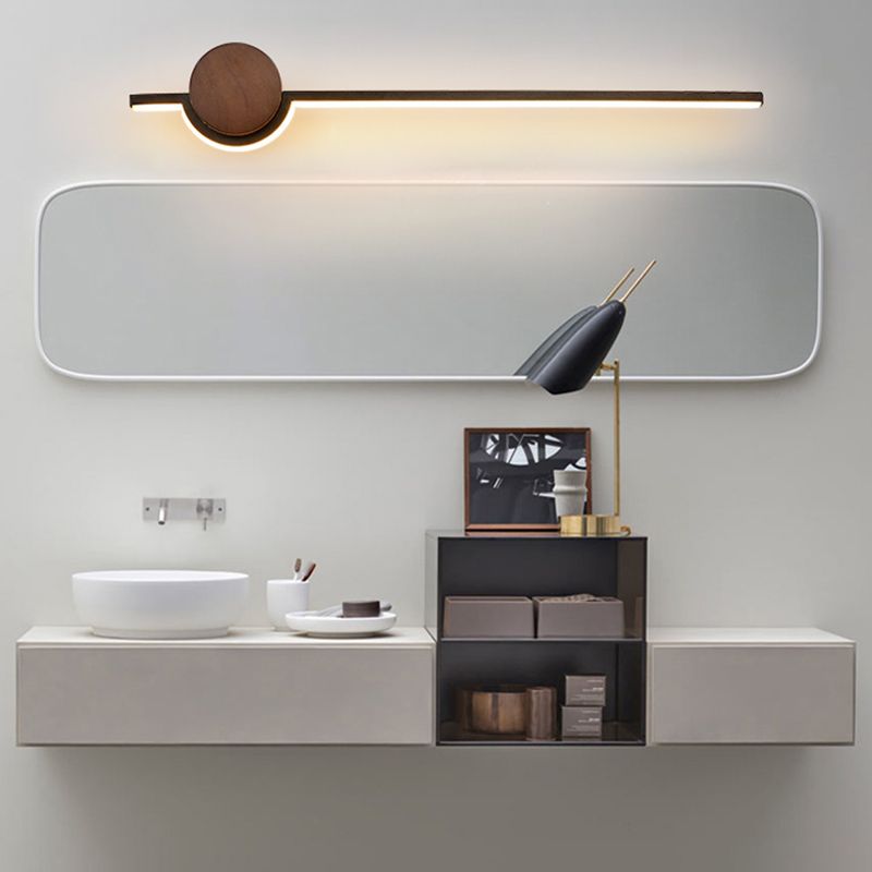 Arisha Nordic Linear Vanity Wall Lamp Bedroom - Letslighting