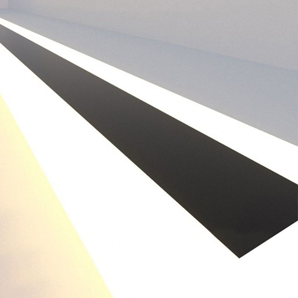 Arisha Minimalist Linear Metal/Acrylic Wall Lamp, Bathroom