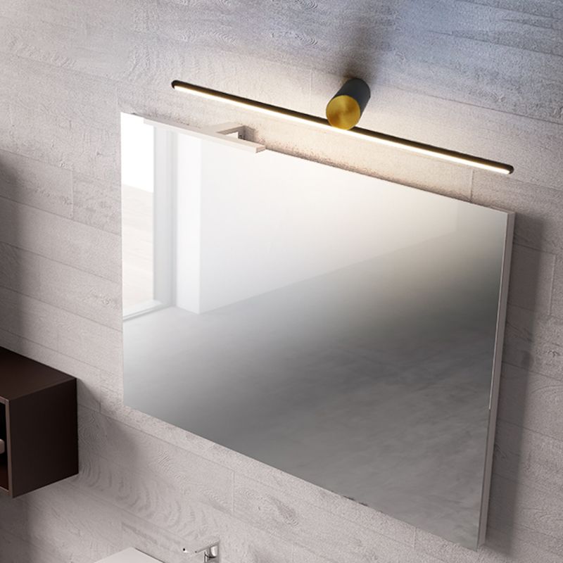 Arisha Modern Metal Linear Mirror Vanity Wall Lamp