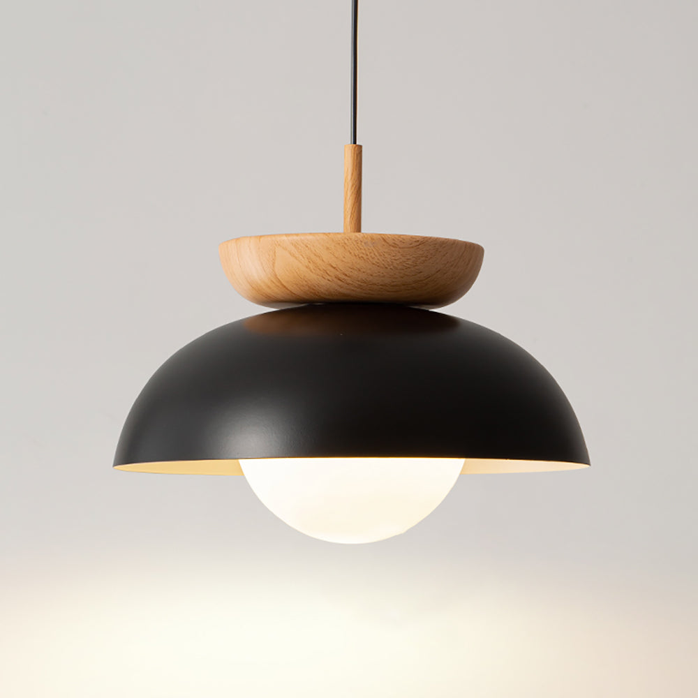Muto Nordic Pendant Lights Wood Metall Kitchen Balcony