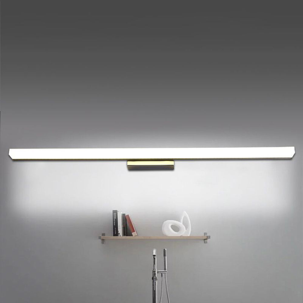 Arisha Minimalist Metal Linear Mirror Vanity Wall Lamp
