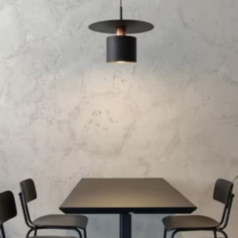 Valentina Industrial LED Pendant Light Metal Bedroom/Dining Room - Letslighting