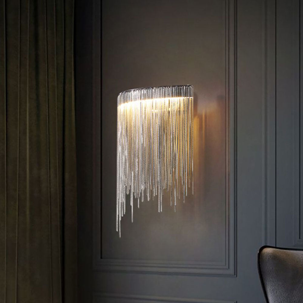 Arisha Wall Lamp Decorative Modern Tassel Chain Living Room - Letslighting