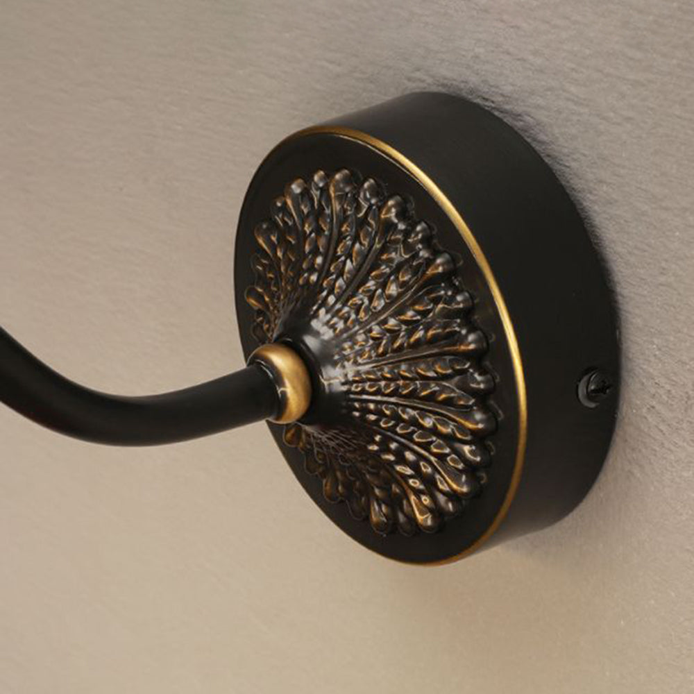 Arisha Modern Staghorn Shaped Vanity Mirror Front Wall Lamp Brass