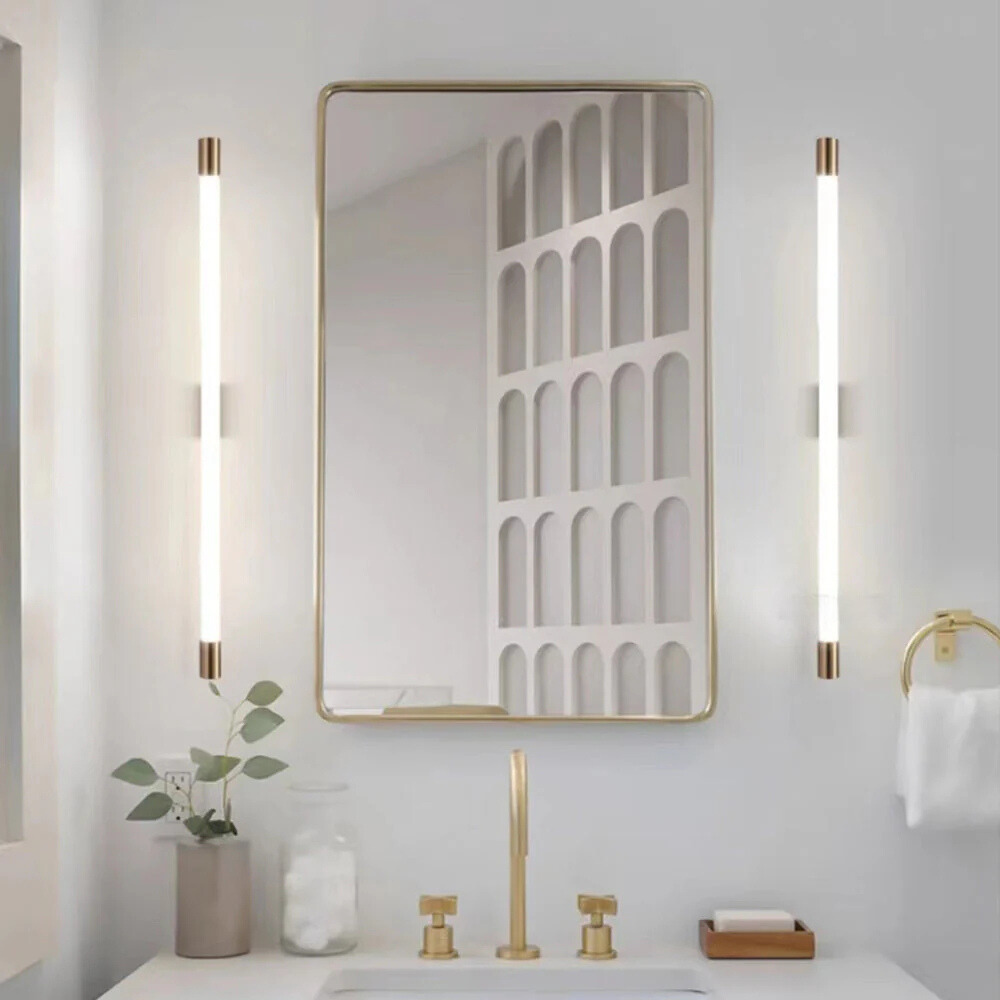 Arisha Modern Mirror Front Vanity Wall Lamp Acrylic - Letslighting