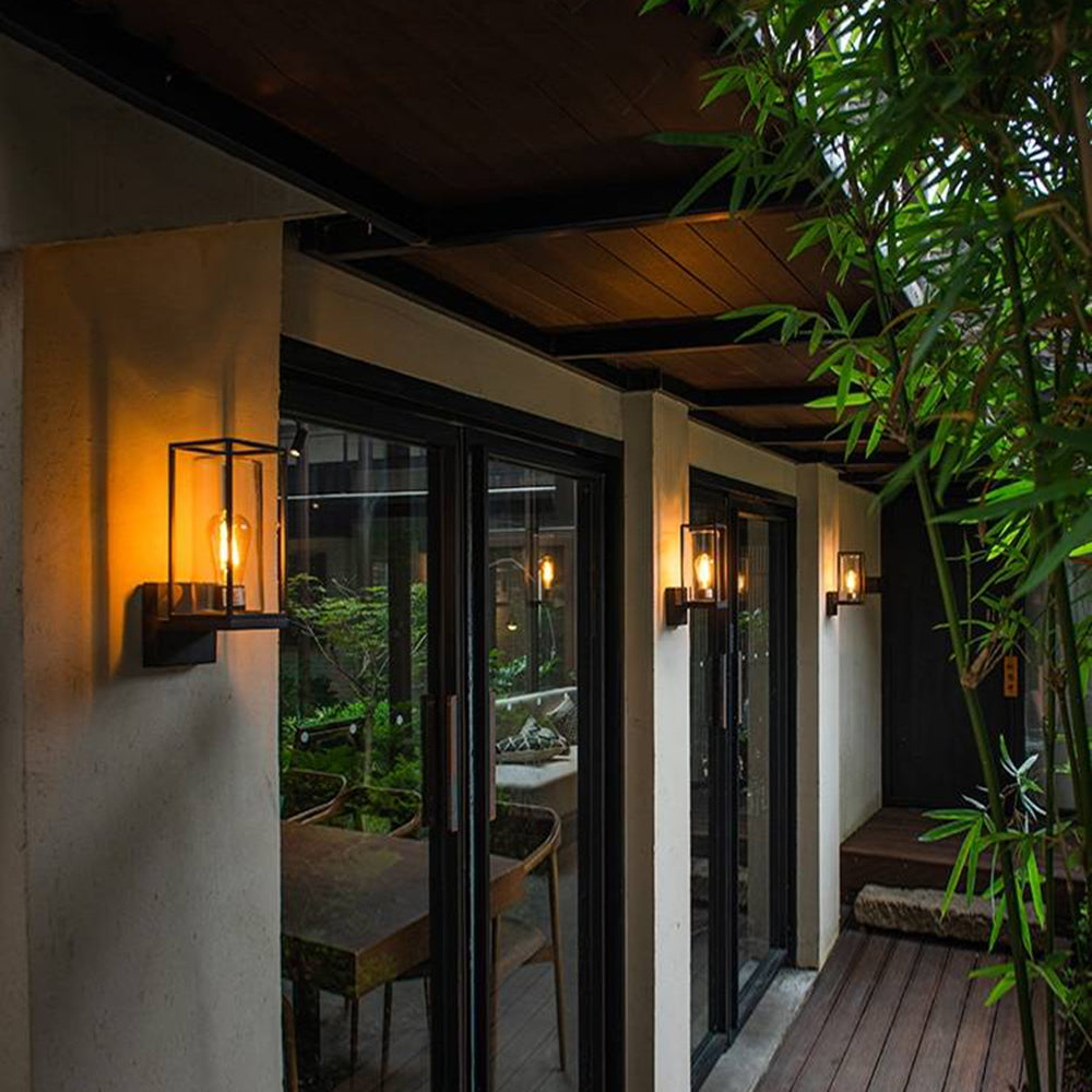 Silva Modern Rectangular Outdoor Wall Lamp - Letslighting