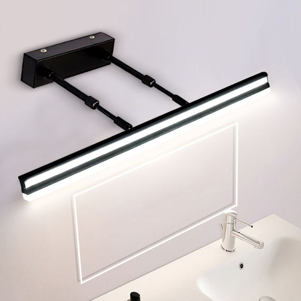 Arisha Industrial Linear Metal Acrylic Wall Lamp