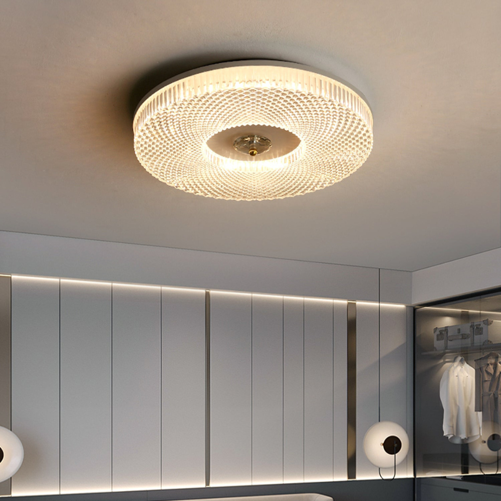 Kristy Modern Round LED Flush Mount Ceiling Light Bedroom