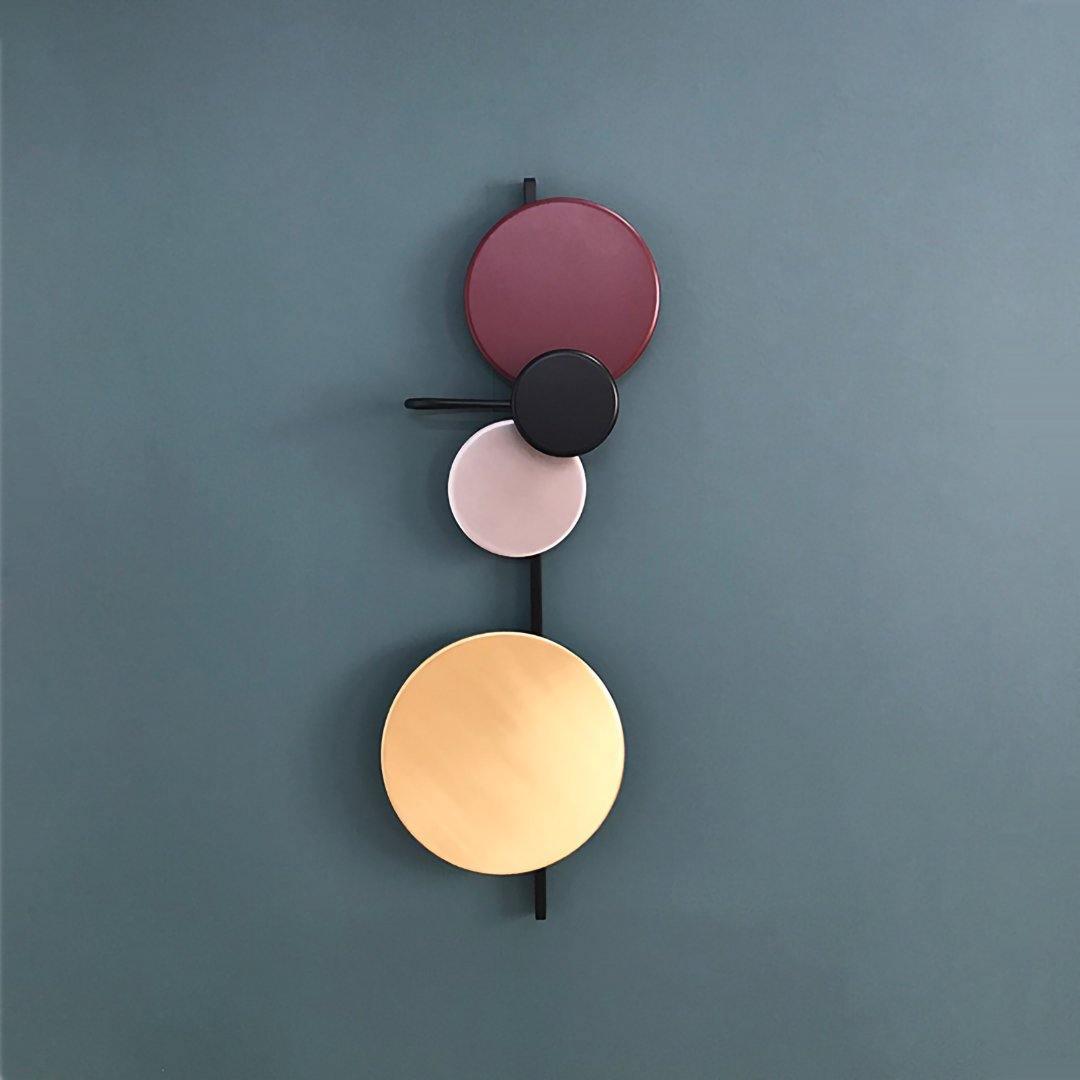 Lustra Wall Lamp Magnetic Discs Artistic - Letslighting