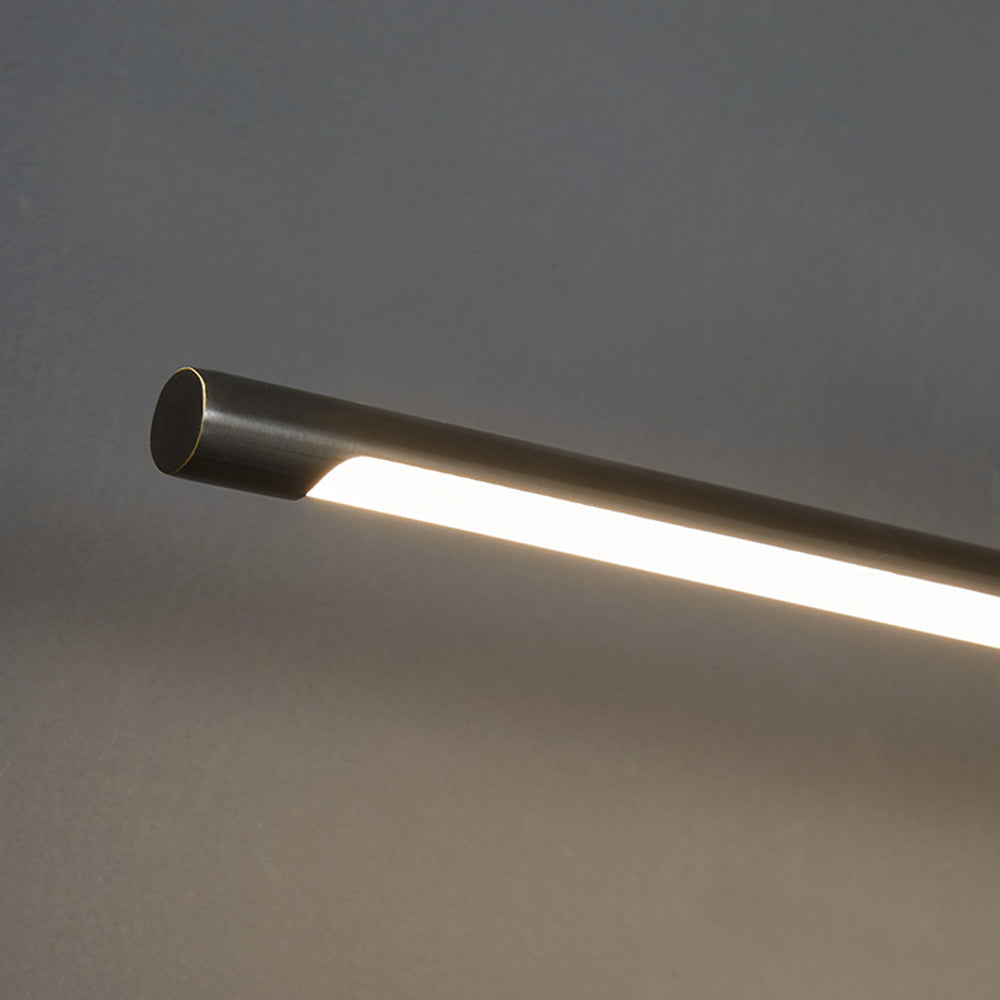 Arisha Minimalist Linear Acrylic Wall Lamp Mirror Front Vanity Light - Letslighting