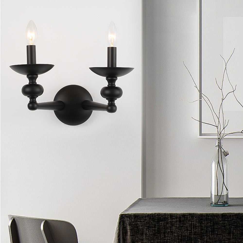 Silva Retro Candle Wall Lamp Chandelier for Living Room Dining Room - Letslighting