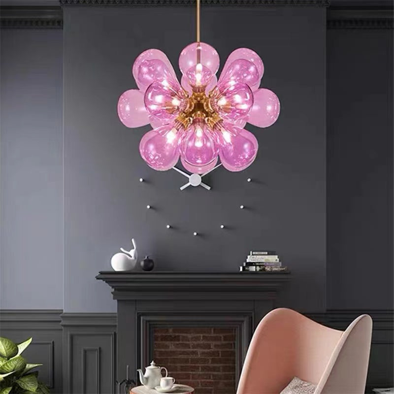 Valentina Glass Bubble Pendant Light for Kitchen Island - Letslighting