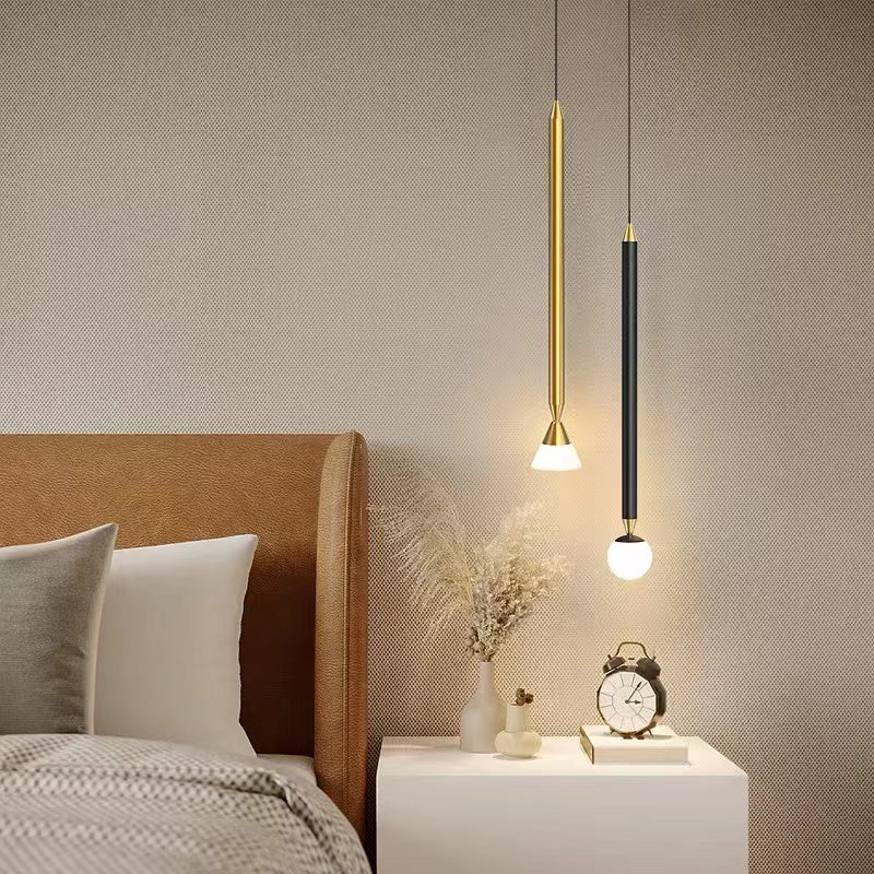 Arisha Linear Metal Pendant Light Living Room / Bedroom - Letslighting