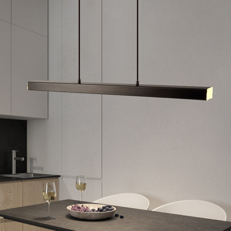 Edge Modern Linear Metal LED Pendant Light