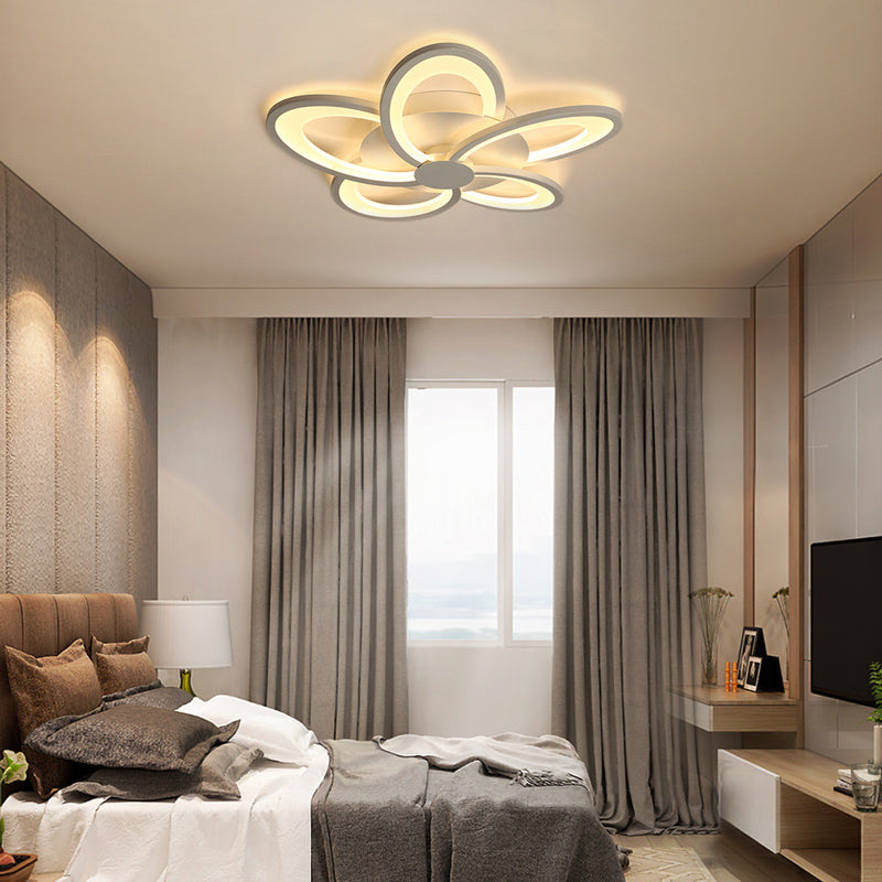 Arisha Flower Shape Flush Moun Ceiling Light 2 Style - Letslighting