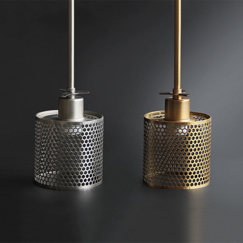 Arisha Contemporary Golden Pendant Light, Metal/Glass, Globe/Cylindric
