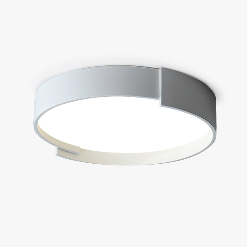 Arisha Modern Round Flush Mount Ceiling Light LED Double Layer