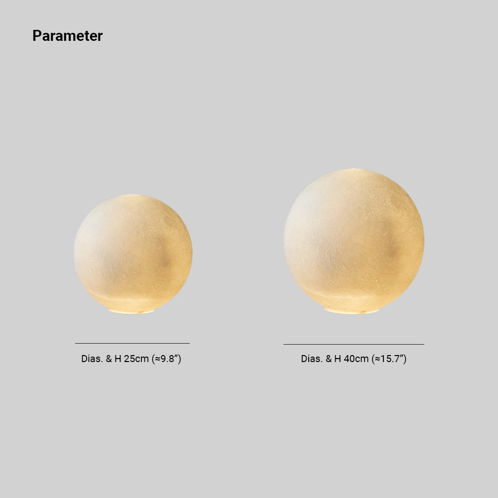 Elif Modern Decorative Dream Floor Lamp Moon Globe Resin Bedroom - Letslighting