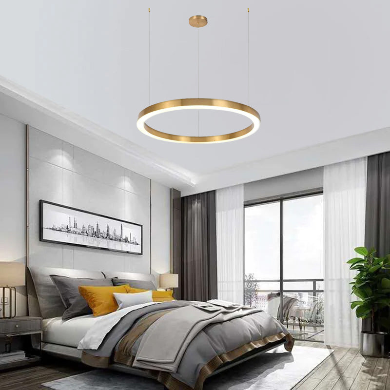 Arisha Modern Ring Metal Pendant Light - Letslighting