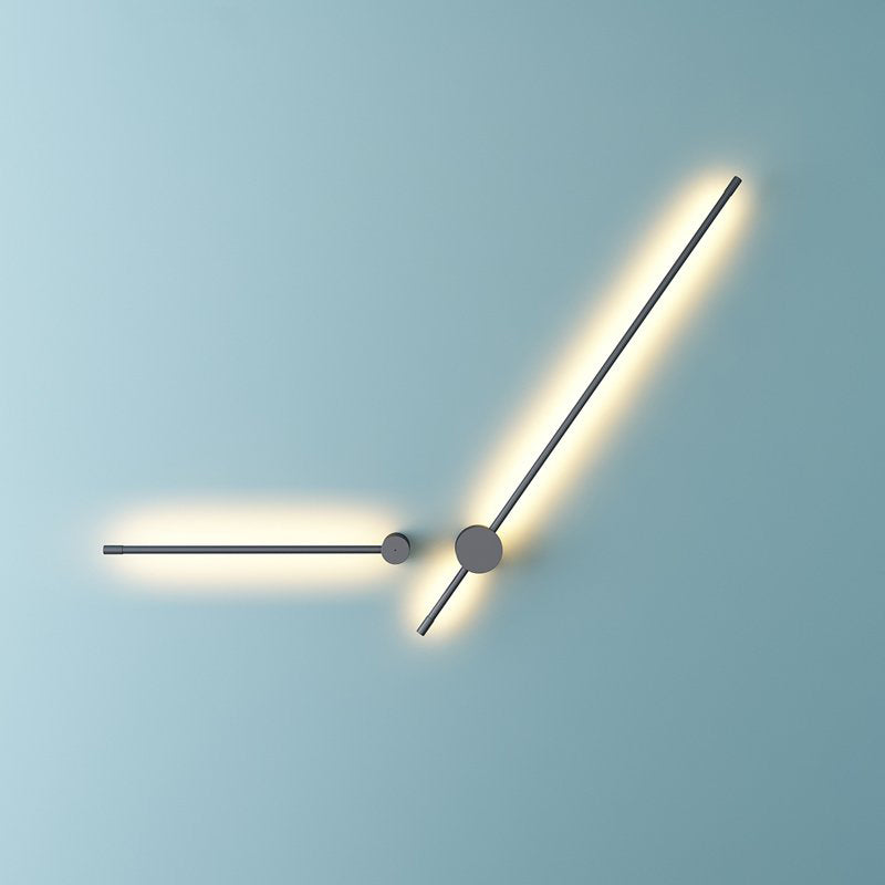 Arisha Minimalist Rotatable Linear LED Outdoor Wall Lamp Corridor Garden
