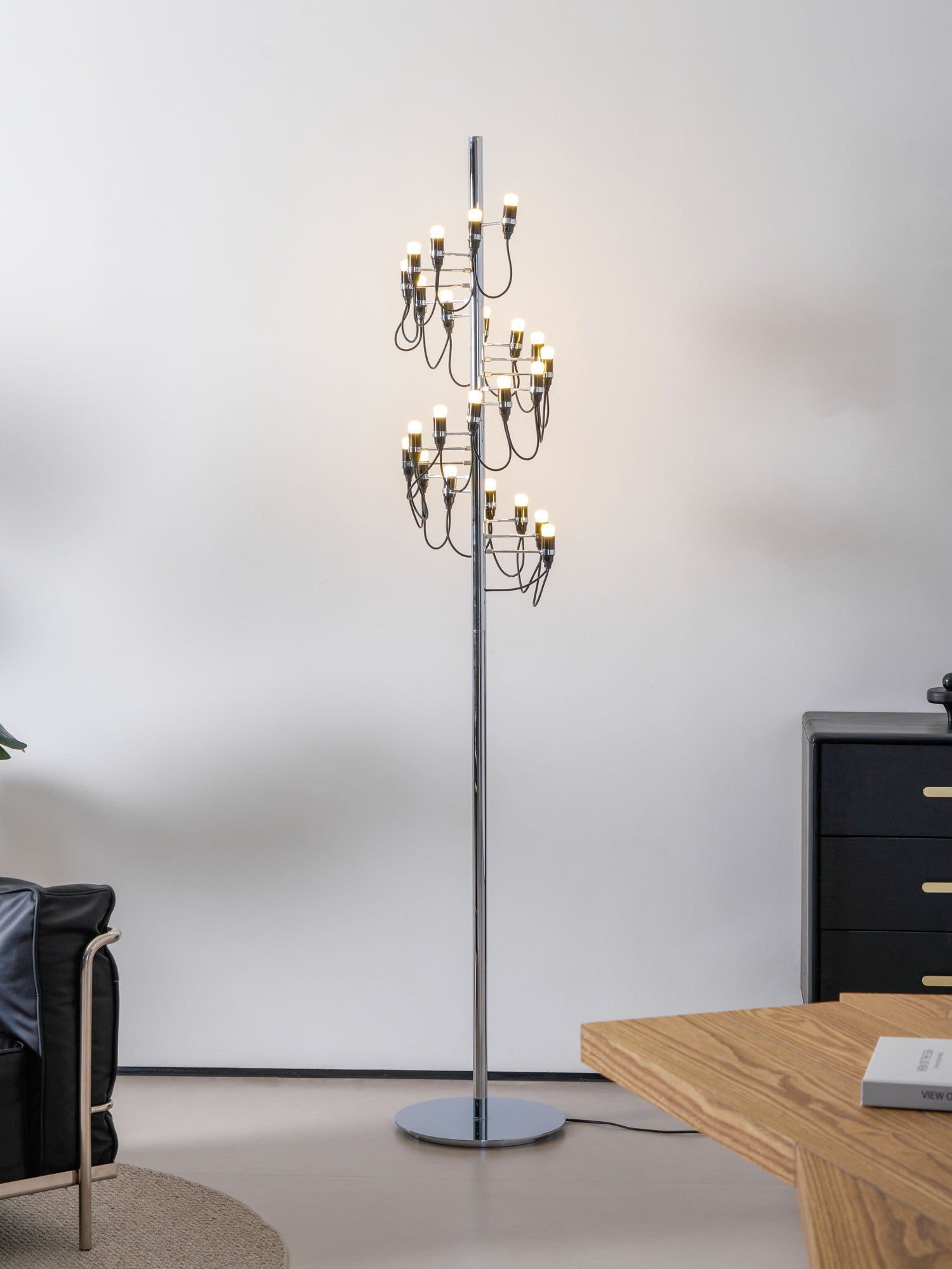 Olliryra Sculptural Steel Floor Lamp - Letslighting