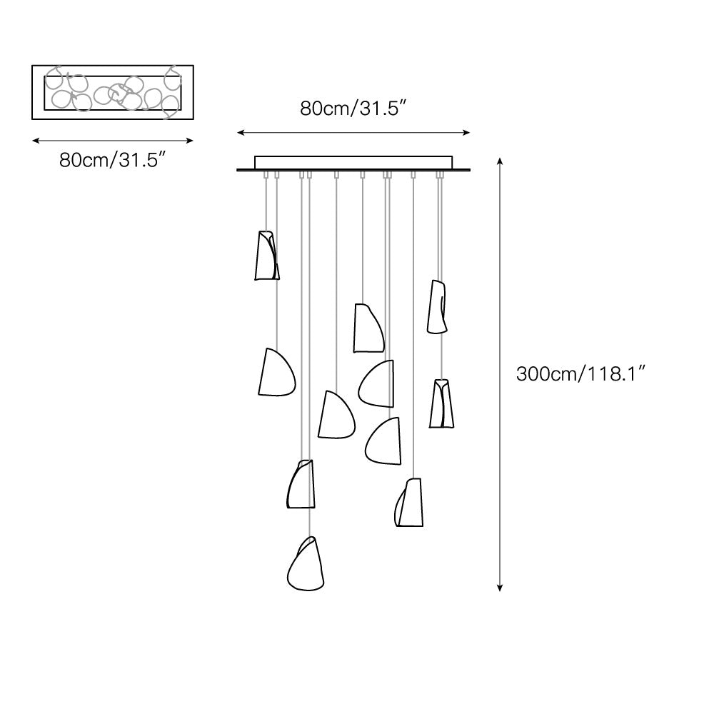 Ulfuvye Porcelain Ceramics Pendant Light - Letslighting