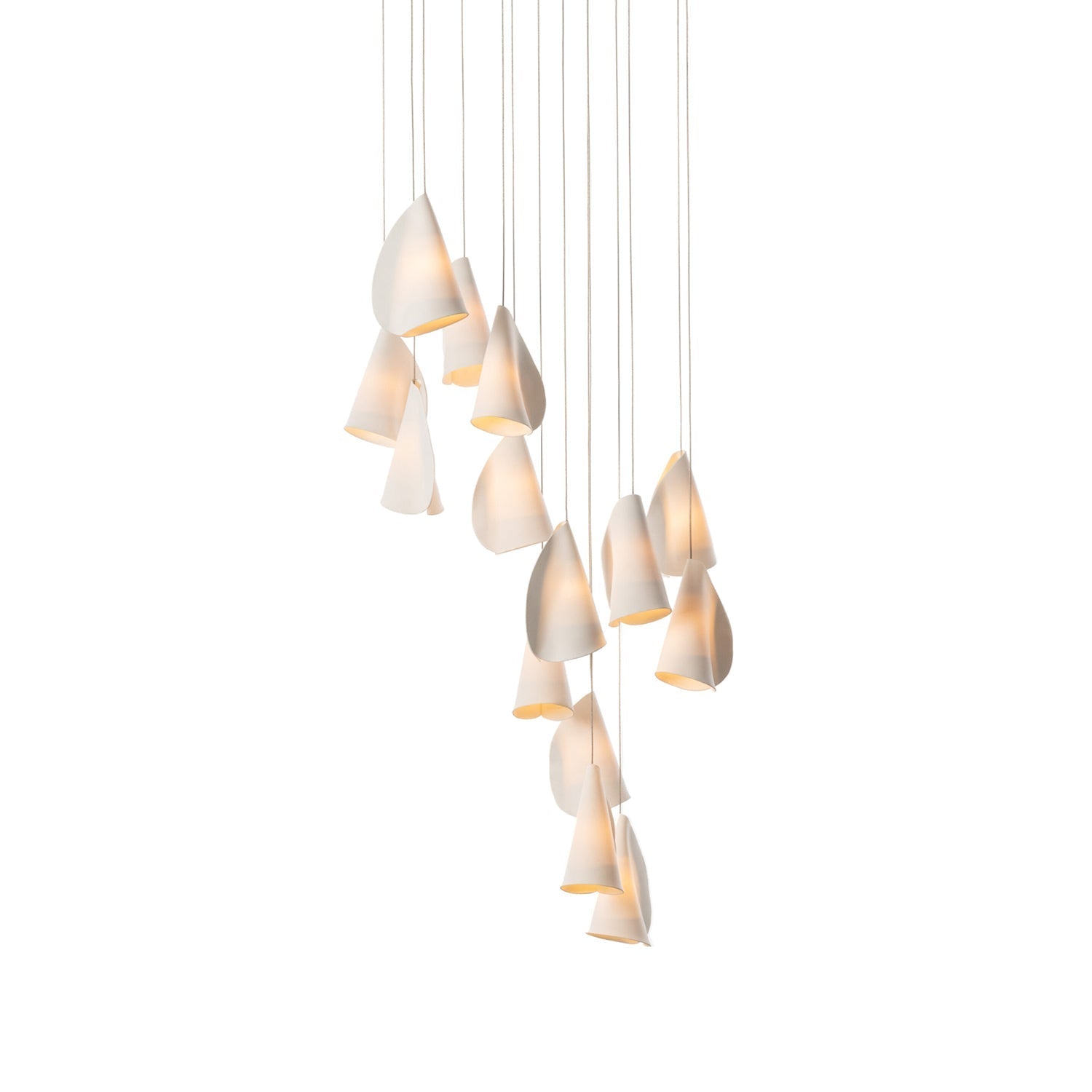 Olshaion Geometric Ceramic Pendant Light - Letslighting