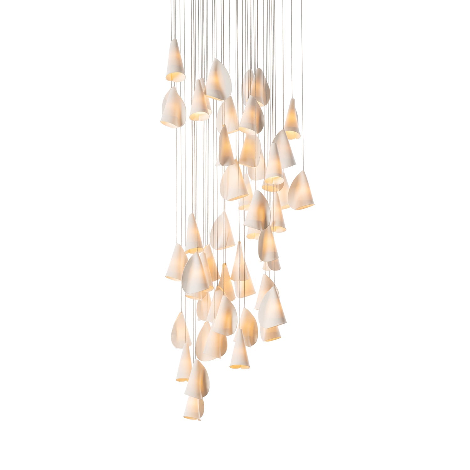 Olshaion Geometric Ceramic Pendant Light - Letslighting