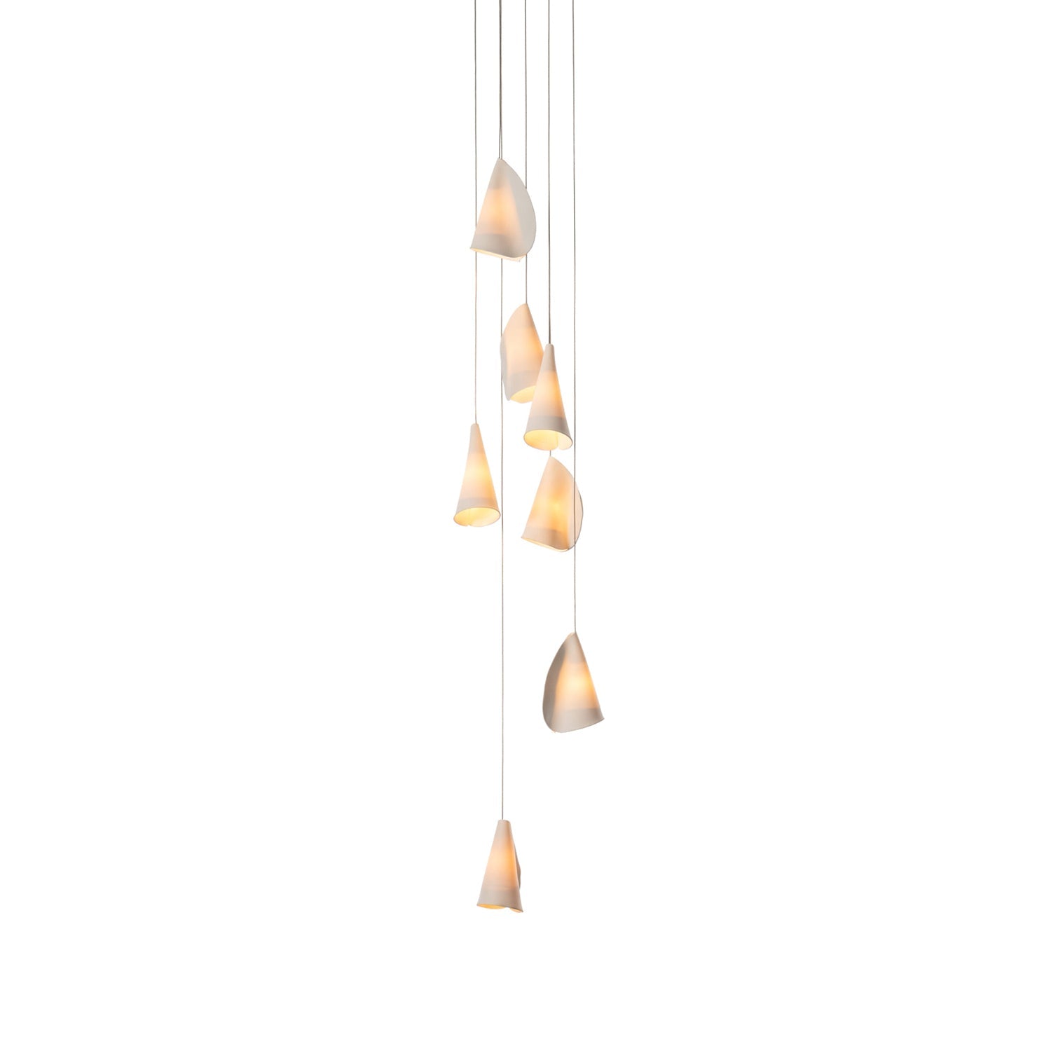 Olshaion Geometric Ceramic Pendant Light - Letslighting
