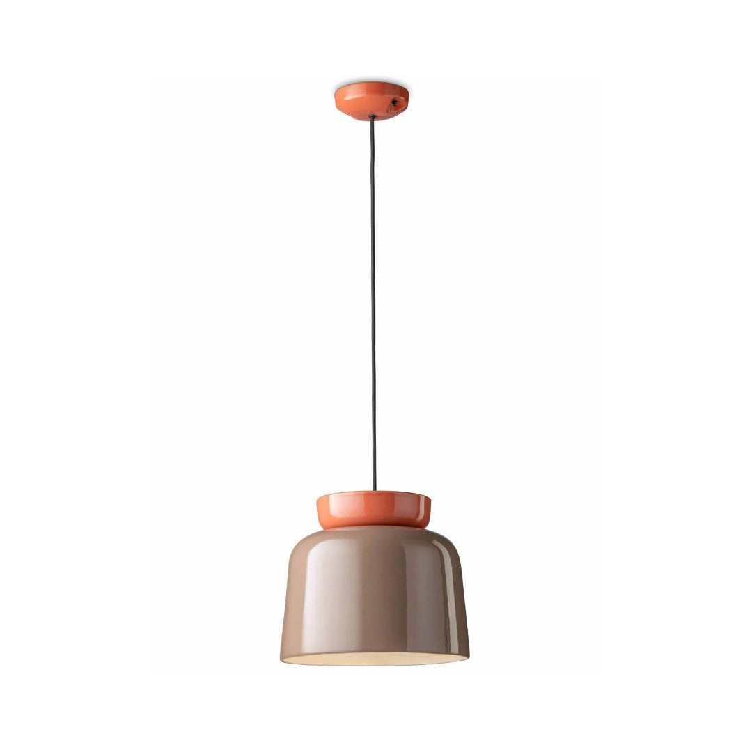 Hues Ceramic Bowl Pendant Light