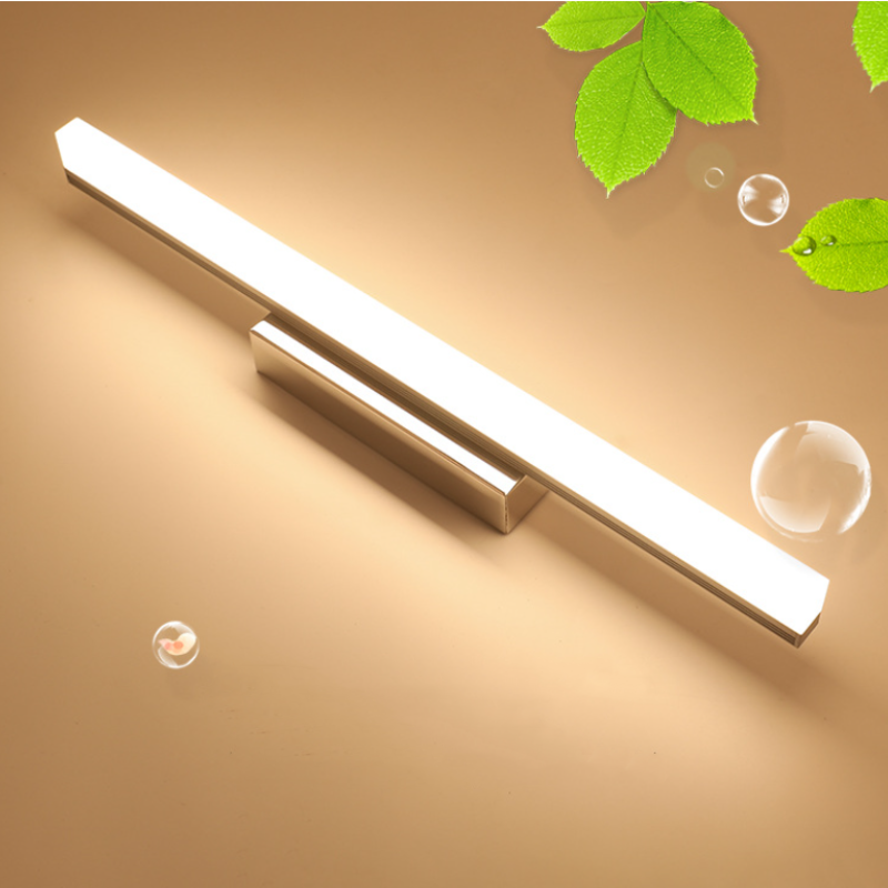 Arisha Minimalist Metal Linear Mirror Vanity Wall Lamp