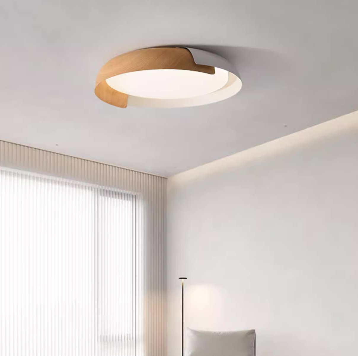 Arisha Flush Mount Ceiling Light, 4 Color - Letslighting
