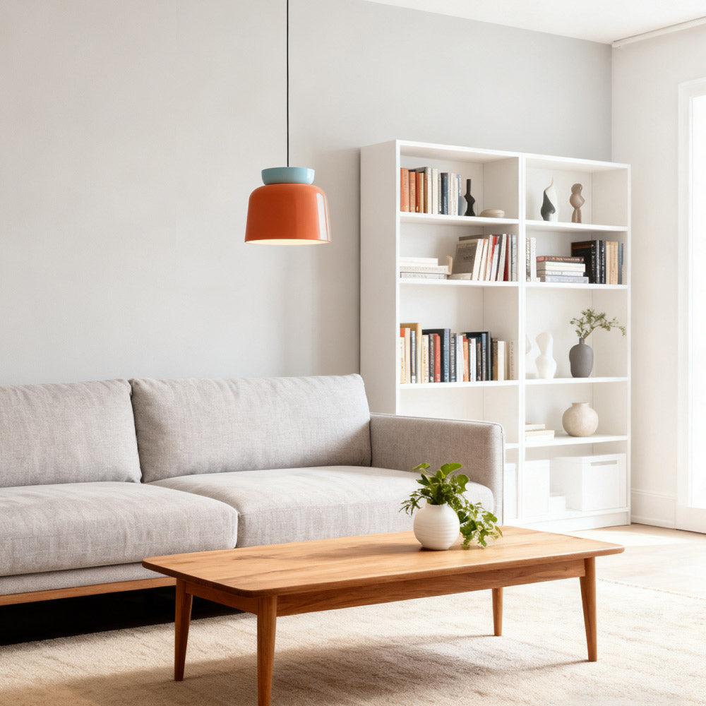 Hues Ceramic Bowl Pendant Light