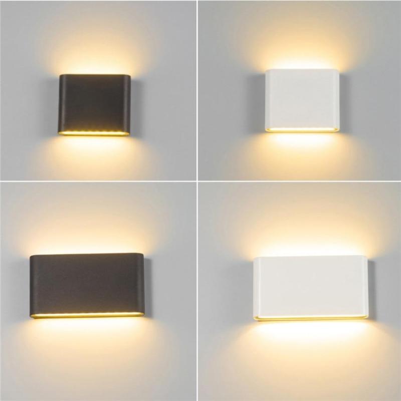 Ray Modern Rectagulart Metal Outdoor Wall Lamp