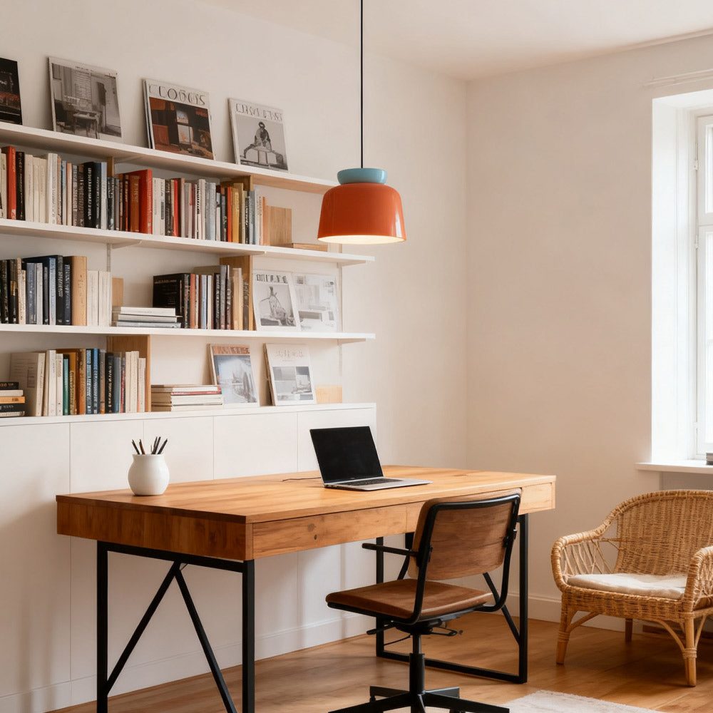 Hues Ceramic Bowl Pendant Light