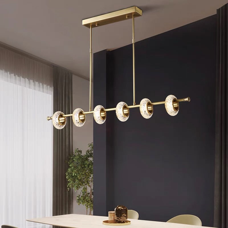 Kristy Modern Luxury metal Glass Pendant Light