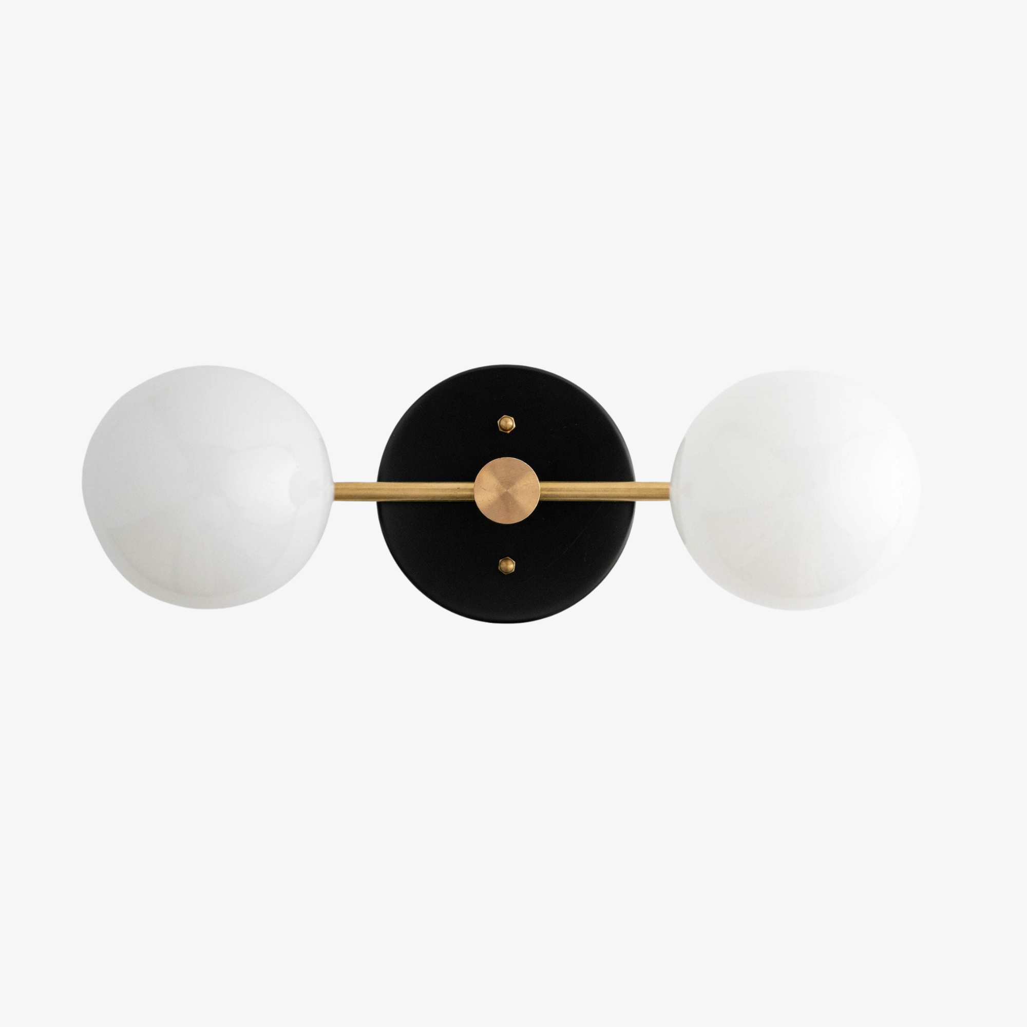 Pearl Modern Brass Wall Sconce for Bathroom