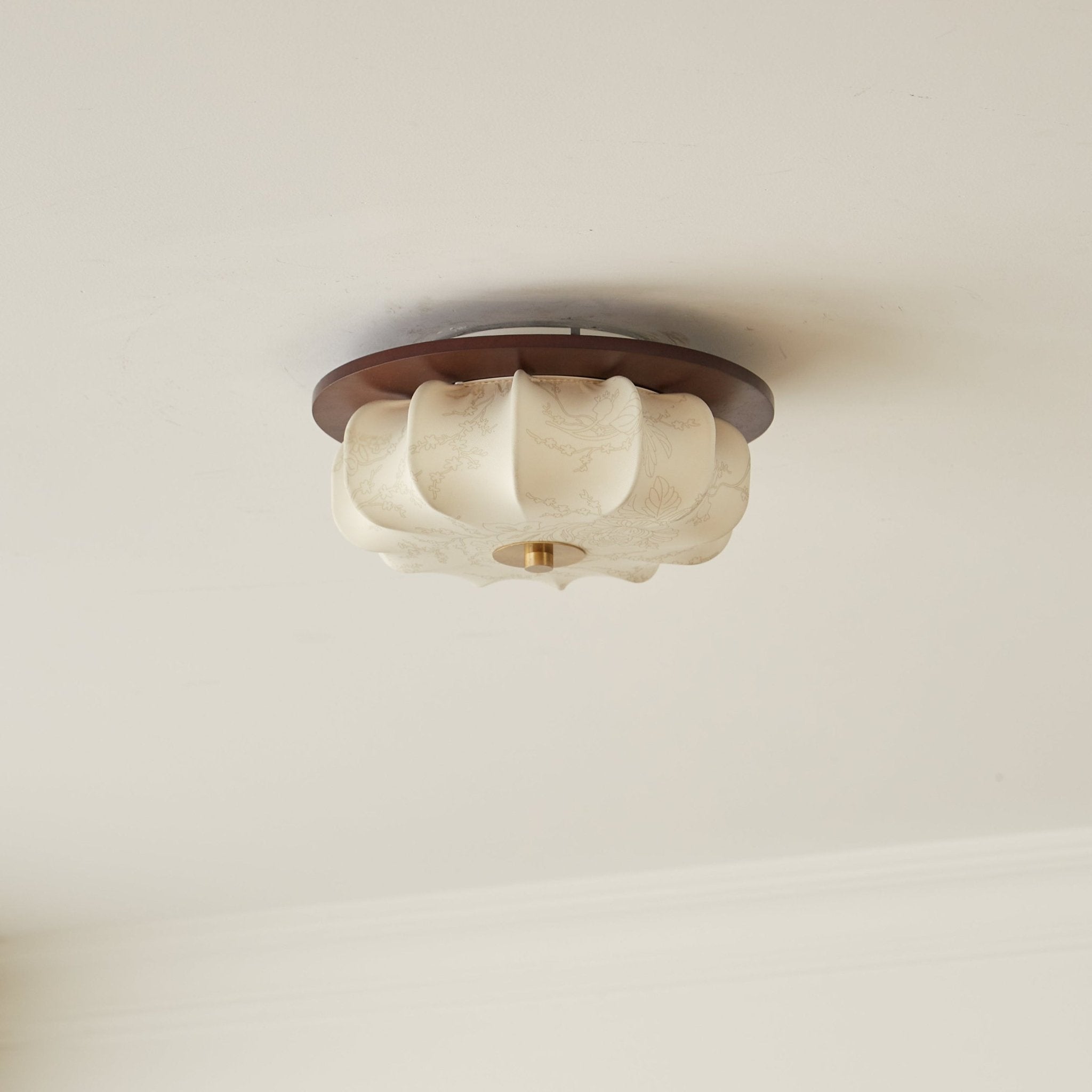 Elowen Fabric Ceiling Light - Letslighting