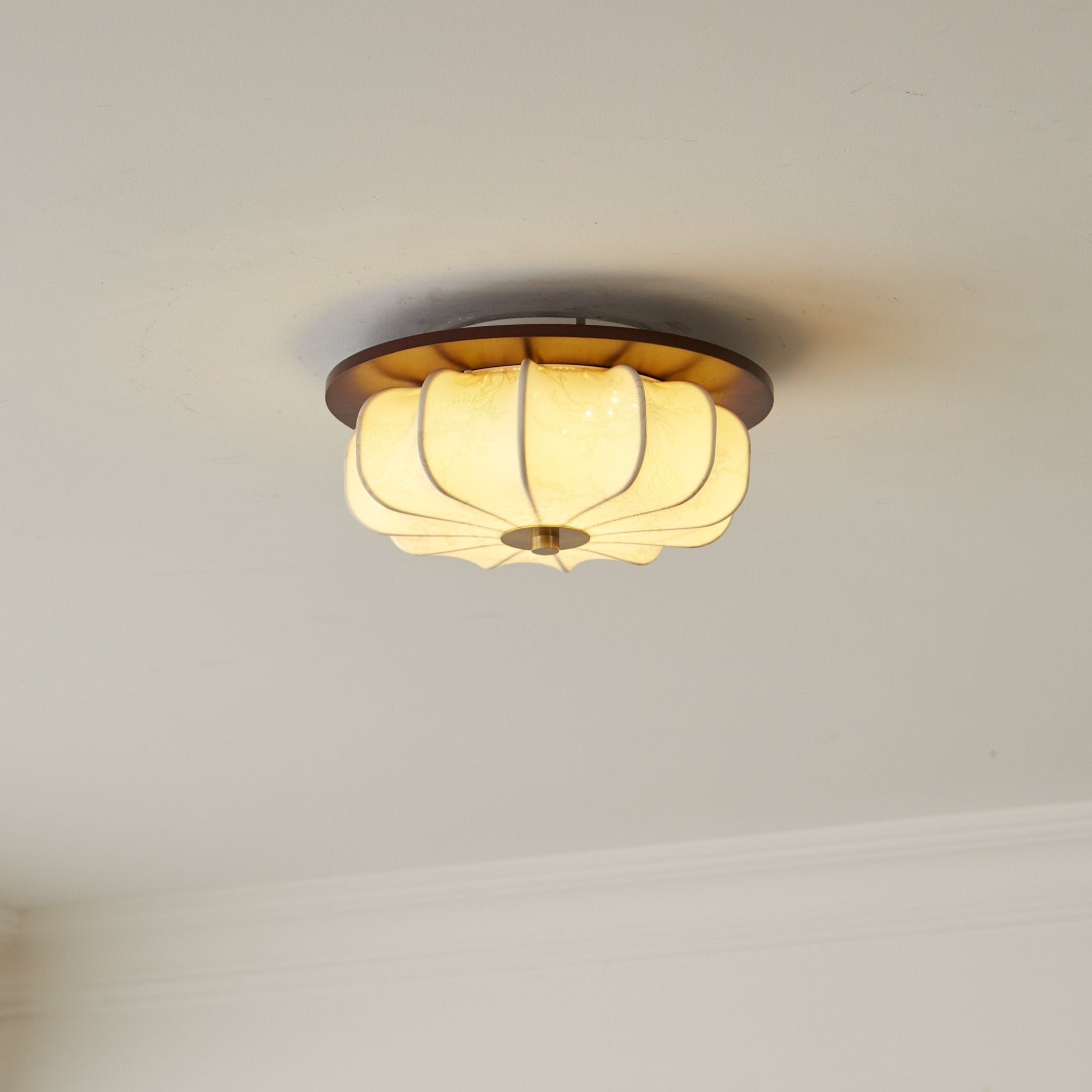 Elowen Fabric Ceiling Light - Letslighting