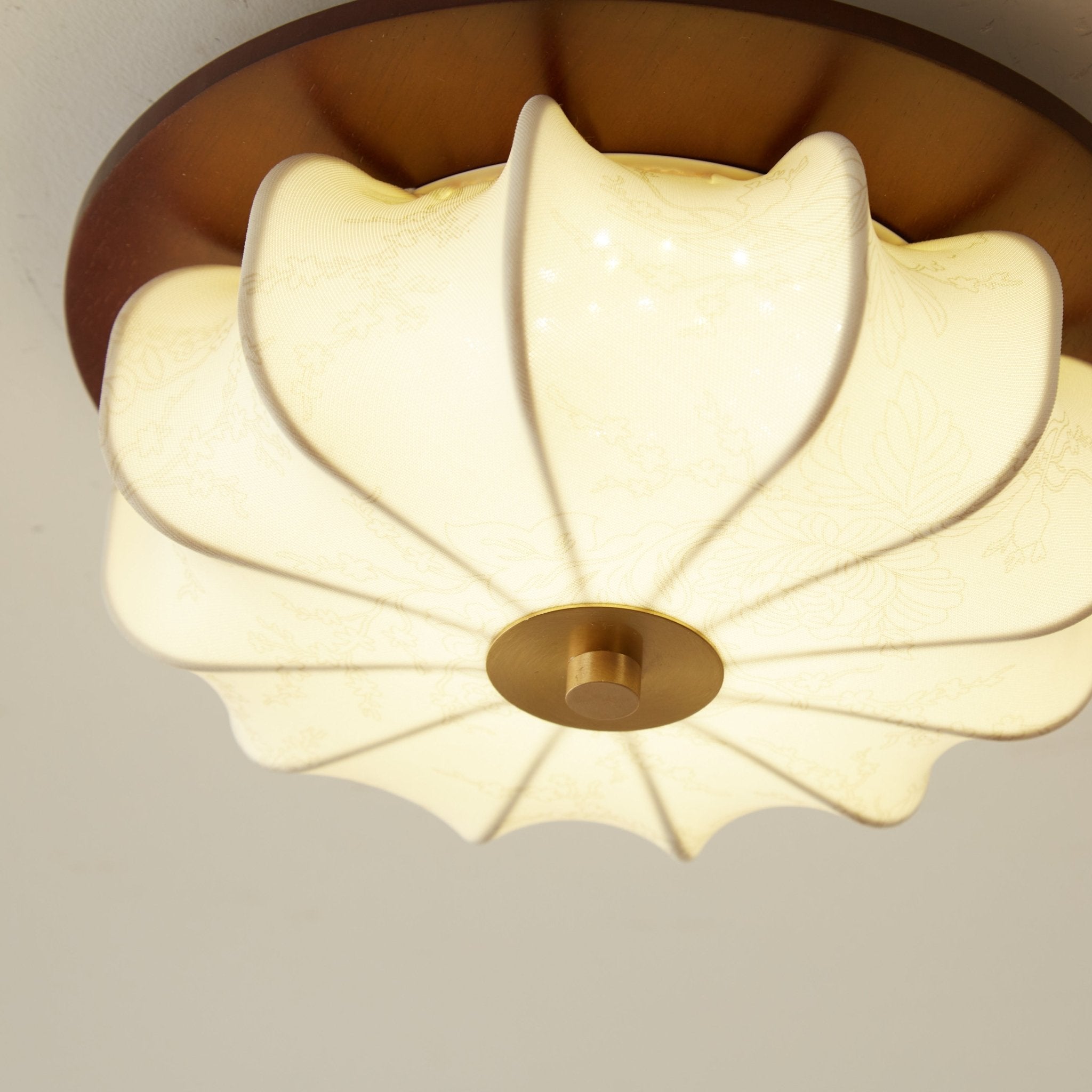 Elowen Fabric Ceiling Light - Letslighting