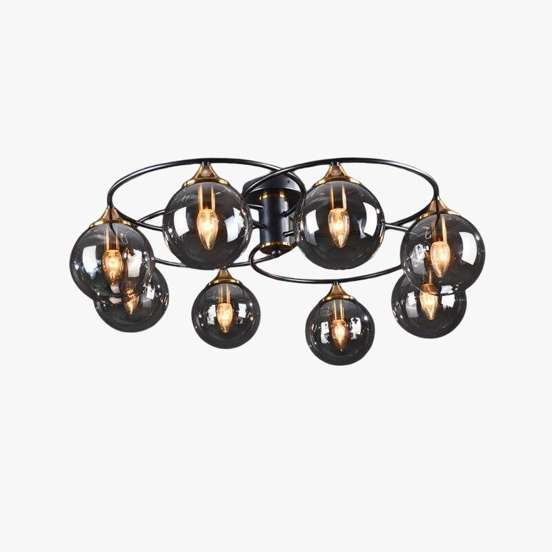 Valentina Nordic Bubble Glass Ceiling Light - Letslighting