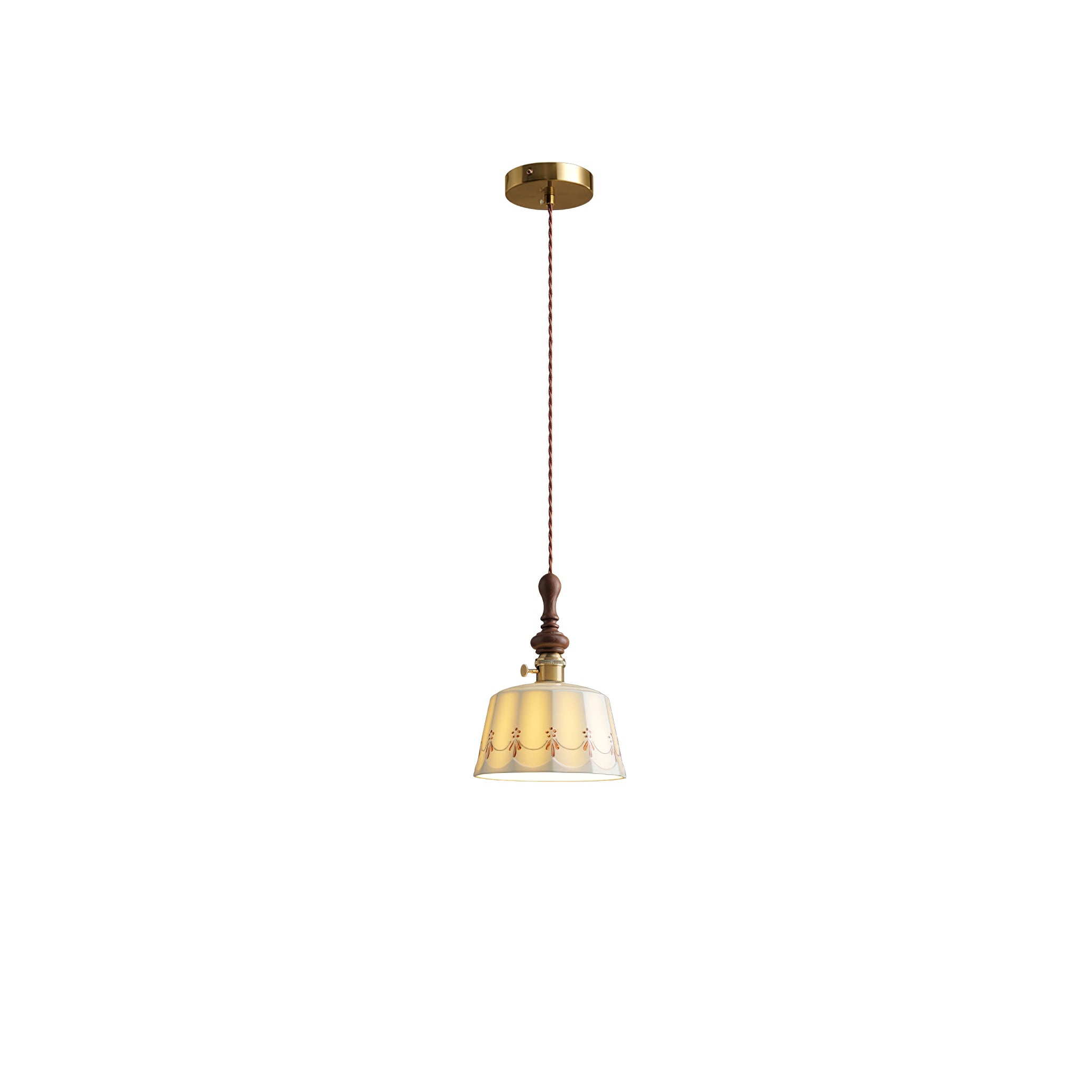 Roselind Vintage Ceramic Pendant Light
