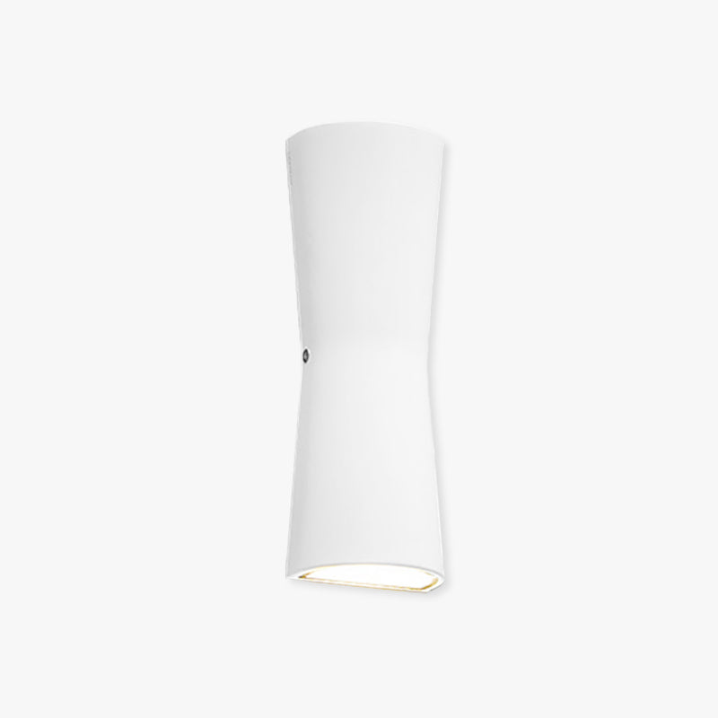 Ray Minimalist Torch LED Outdoor Wall Lamp Metal Garden Corridor Terrace