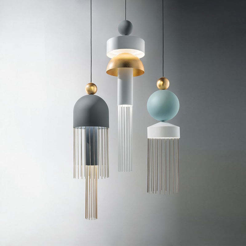 Arisha Modern Tassel Metal Pendant Light