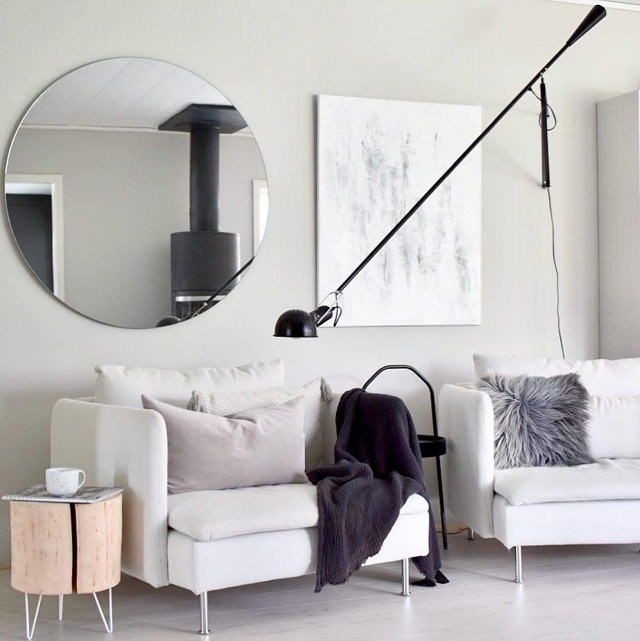 Aella Modern Minimalist Long Arm Wall Lamp - Letslighting
