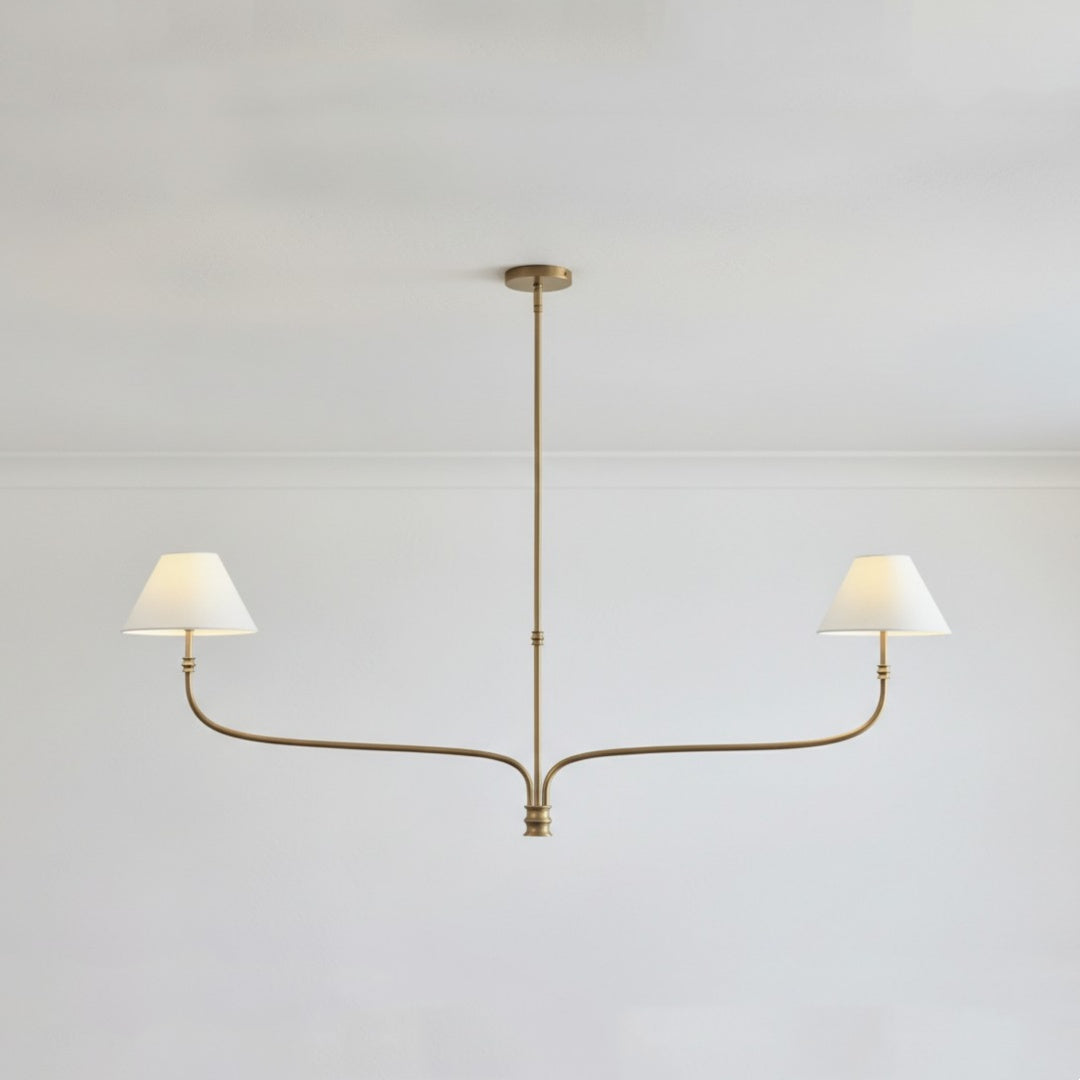 Verge Multi-light Fabric Chandelier
