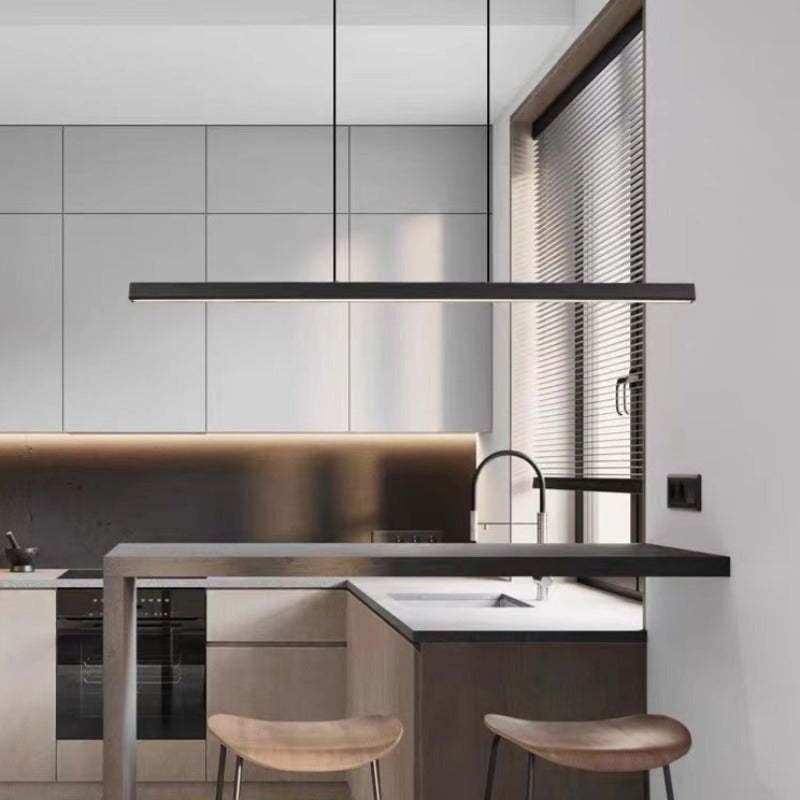 Edge Modern Linear Metal LED Pendant Light